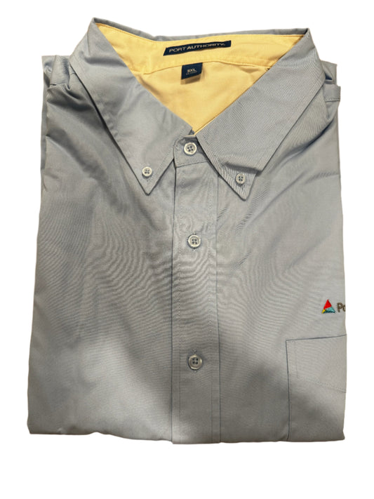 Port Authority Long Sleeve Button Down | Light Blue